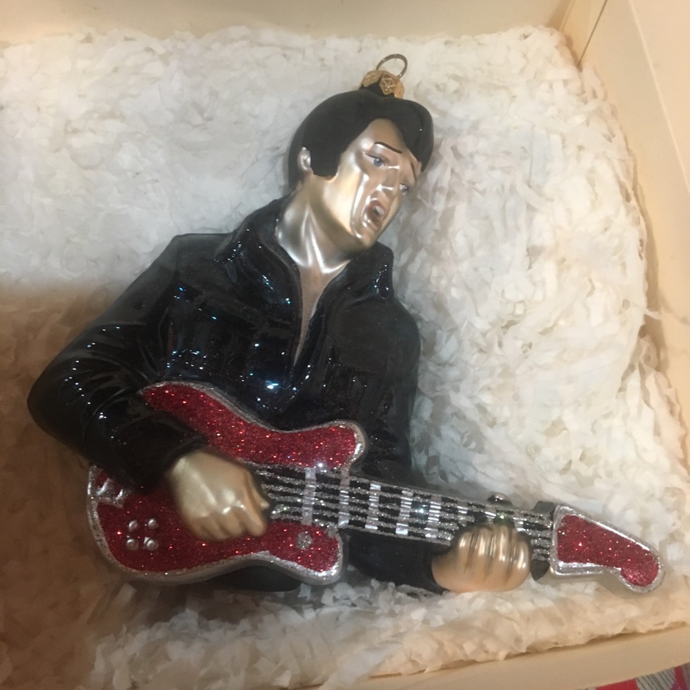 BlackJumpsuit Elvis Polonaise ornament Kurt alder